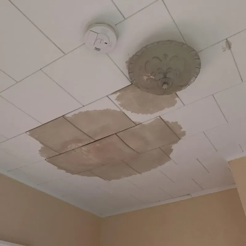 Ceiling Water Damage Repair in Central Falls, RI